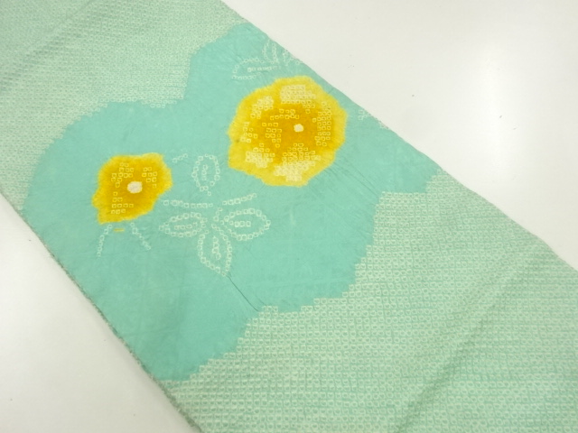 Japanese Kimono / Chirimen Kinsha Silk
